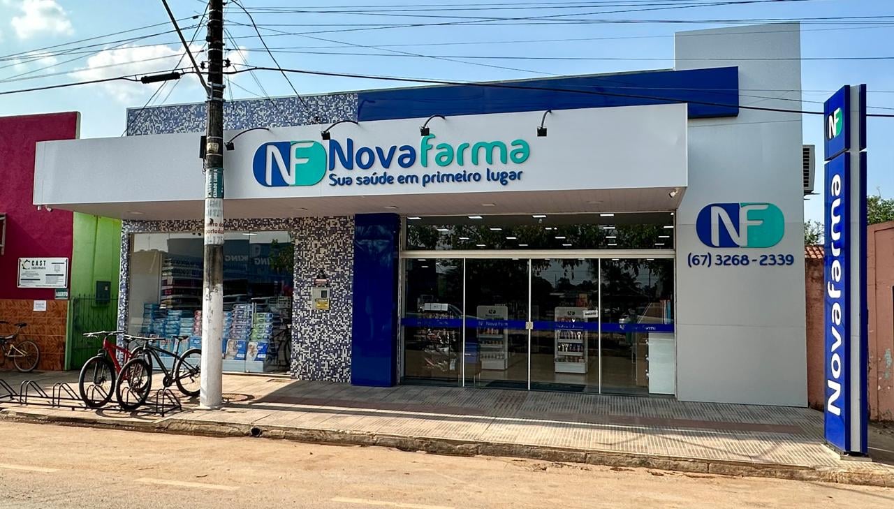 Fachada da Nova Farma em Bodoquena/MS
